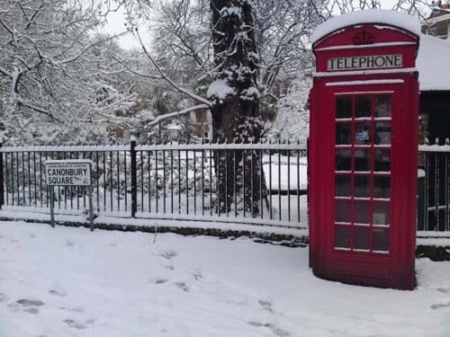 Londres en invierno y en verano